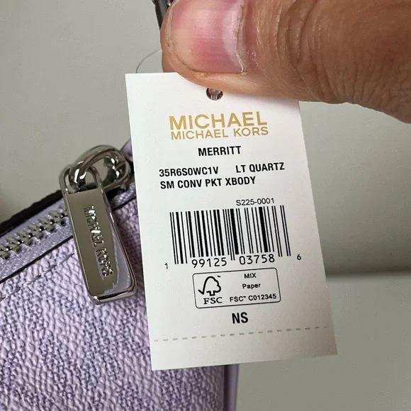 Michael Kors Merritt Small Convertible Pocket Crossbody - Picture 7 of 16